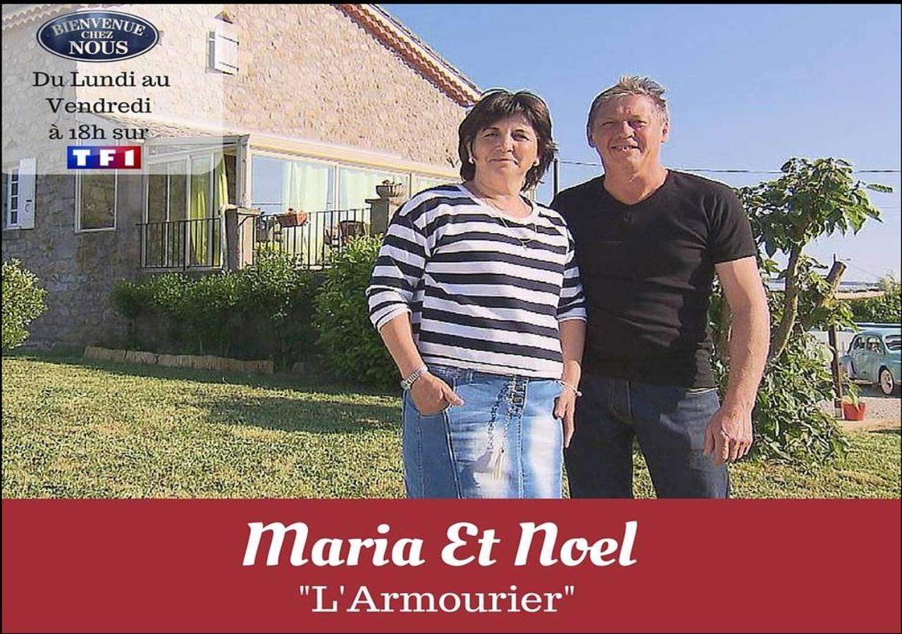 L'Armourier Bed & Breakfast Largentiere Exterior photo